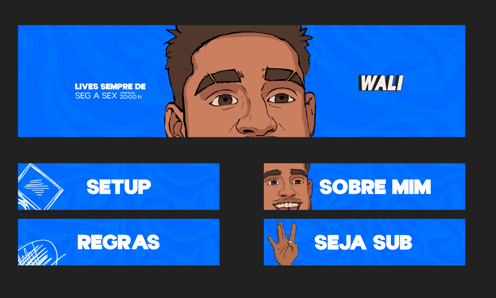 Peça estática do projeto Wali